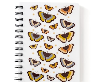 Butterfly Spiral Notebook 5x7"