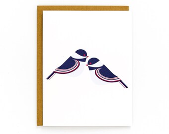 Chickadee Card