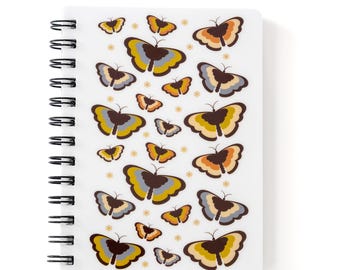 Butterfly Spiral Notebook 5x7"
