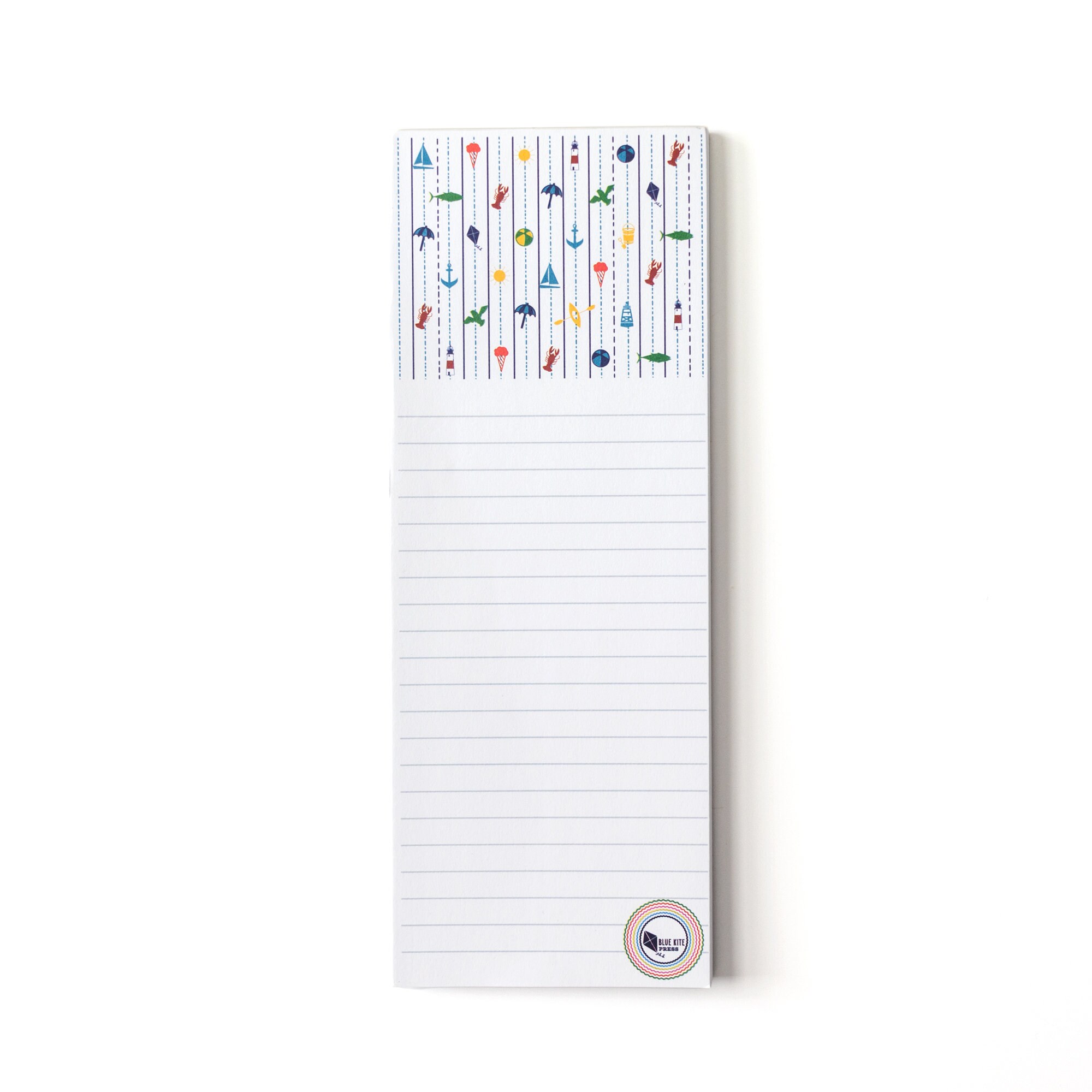Dear Me 30A Desk Notepad Seaside Neighborhood Watercolor Notepad