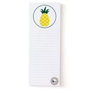 Pineapple Notepad 3x8" Lined To-Do List