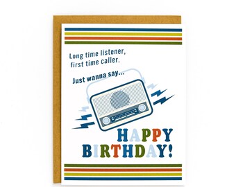 Birthday Talk Radio Fan