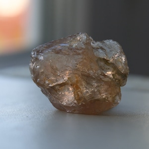 180ct Raw orange topaz, Large Topaz crystal, Topaz specimen, Chakra stone, Meditation, Healing crystal, Anti-Anxiety stone, Rough topaz