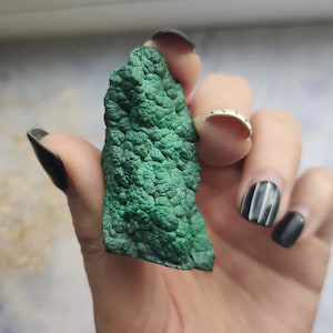 125ct Malachite specimen, Rough malachite, Malachite Druzy Specimen, Druzy Specimen, Green gemstone, Raw malachite, Crystal collection