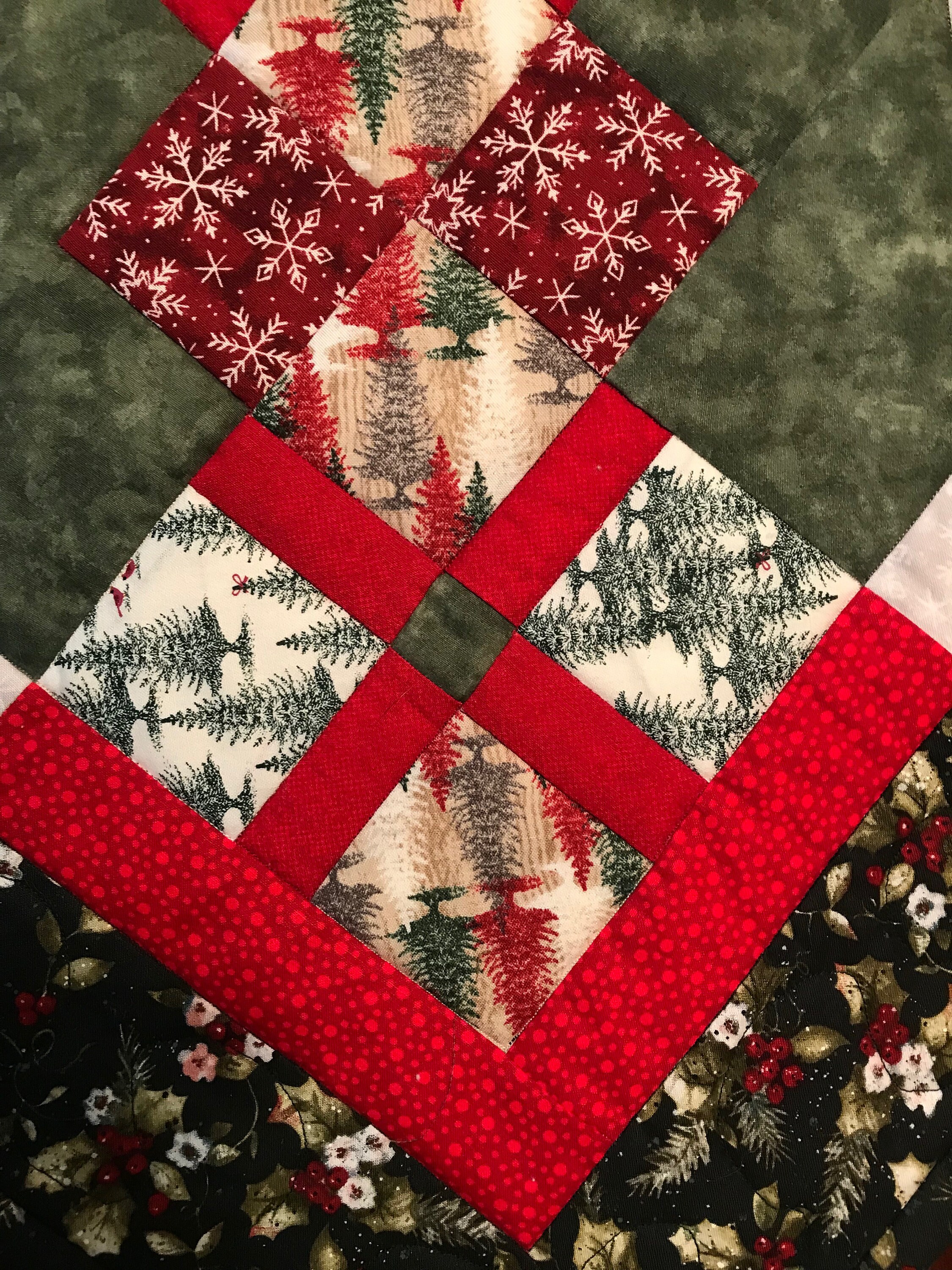 Christmas Tree Table Topper - Etsy