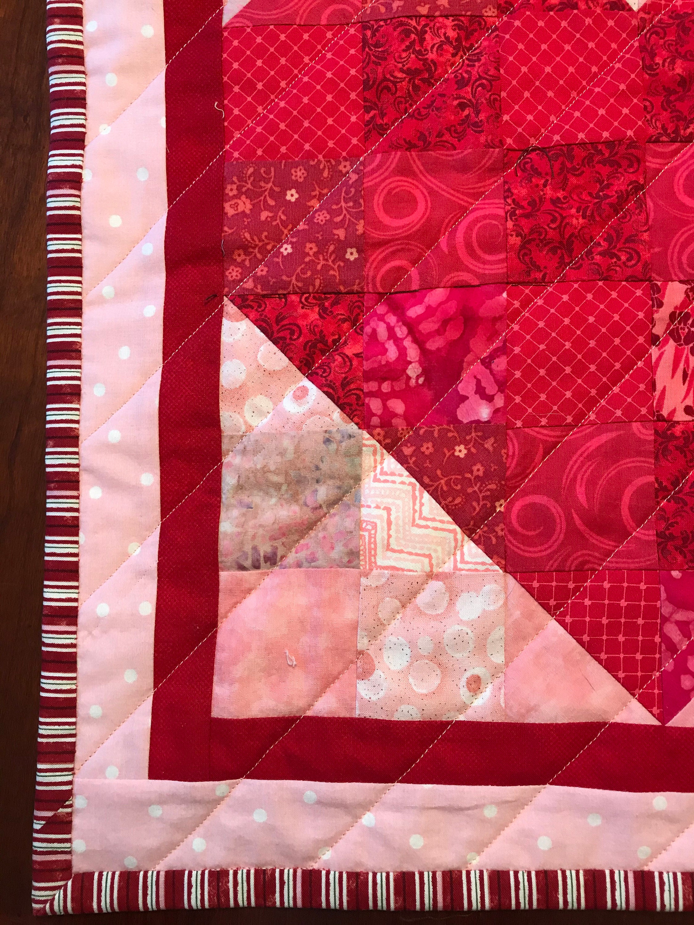 Celebrations Reversible Christmas and Valentine Table Topper - Etsy