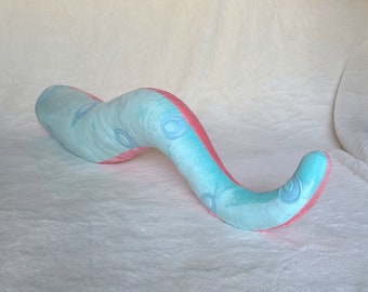 3' Tentacle Plush Pillow - Pink & Blue