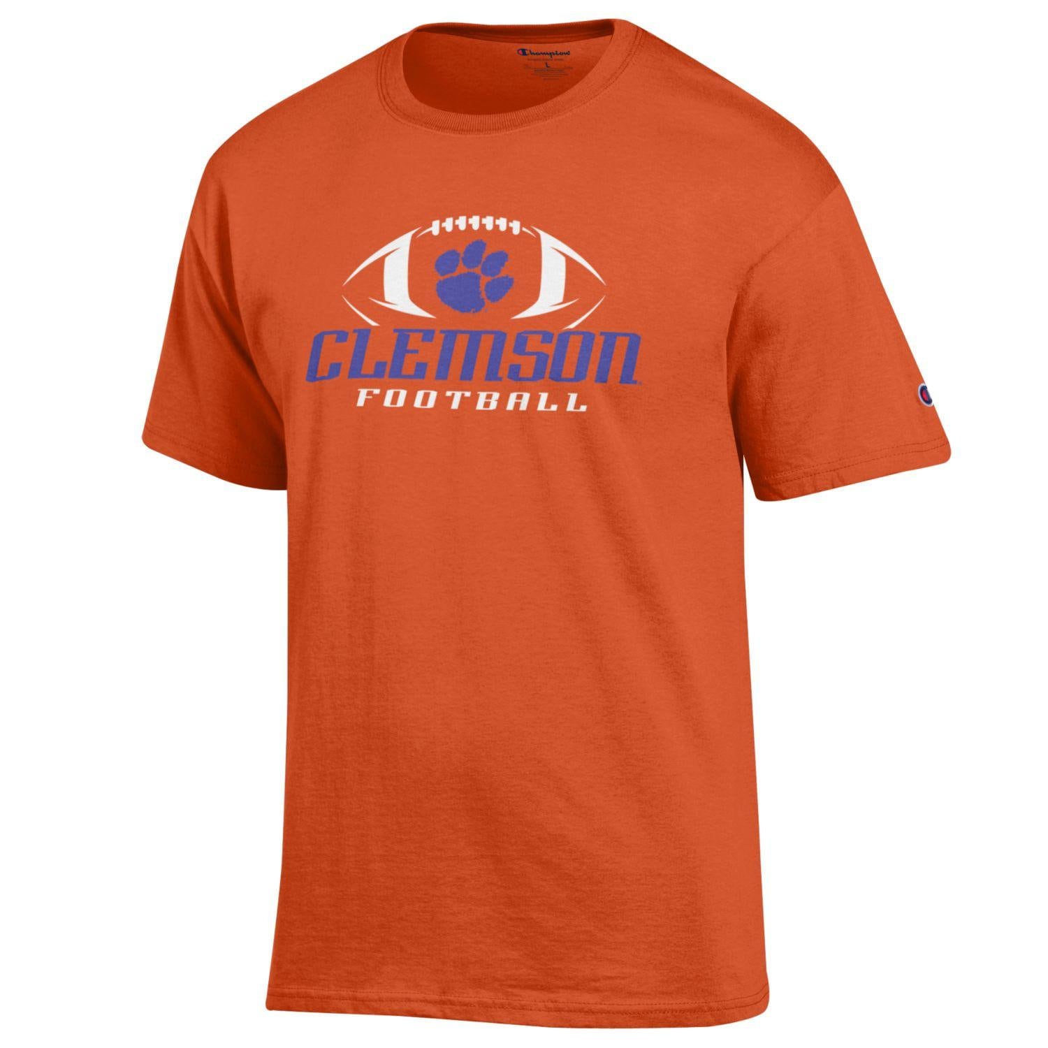Clemson Tigers Football NCAA College T shirt made by Champion Etsy