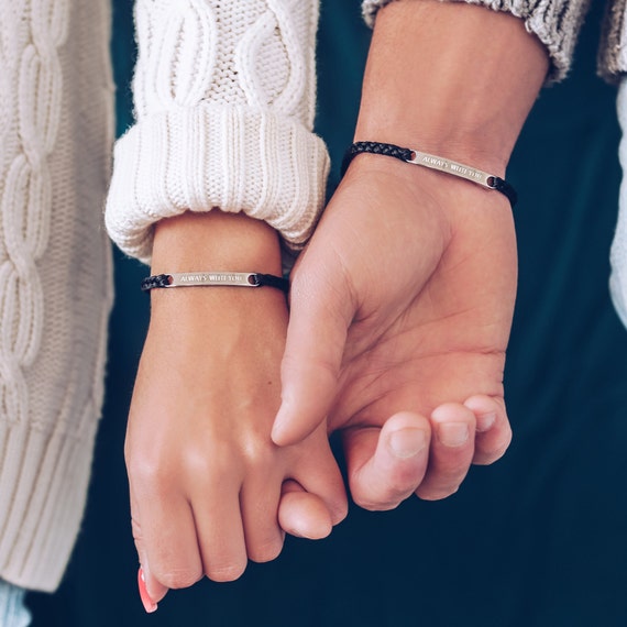 meaningful couple bracelets
