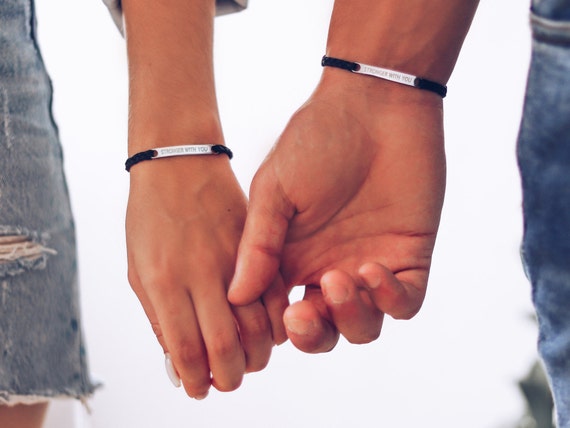 meaningful couple bracelets