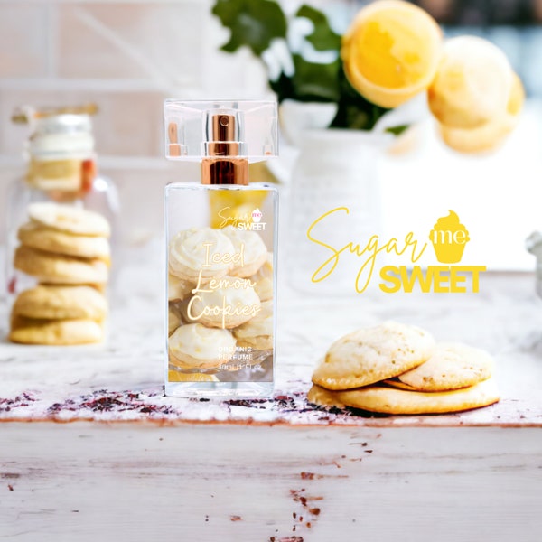 Iced Lemon Cookie | Gourmand, Dessert | Organic| Perfume Oil| All Natural Fragrance