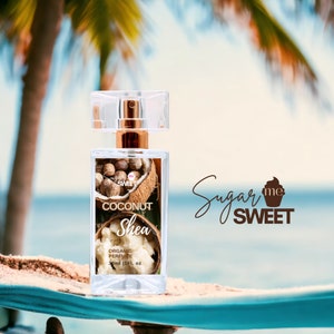 Coconut Shea Perfume | Gourmand, Dessert | Organic | Perfume Oil