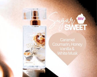 Vanilla Latte Perfume | Gourmand, Dessert | Organic| Perfume Oil
