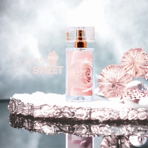 Sugar Rose Perfume Gourmand, Dessert Organic| Perfume Oil