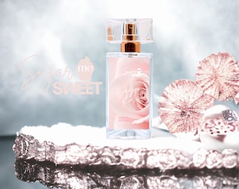 Sugar Rose Perfume | Gourmand, Dessert | Organic| Perfume Oil