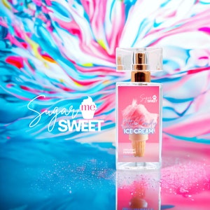 Cotton Candy Ice Cream Perfume | Gourmand, Dessert | Organic | Perfume Oil