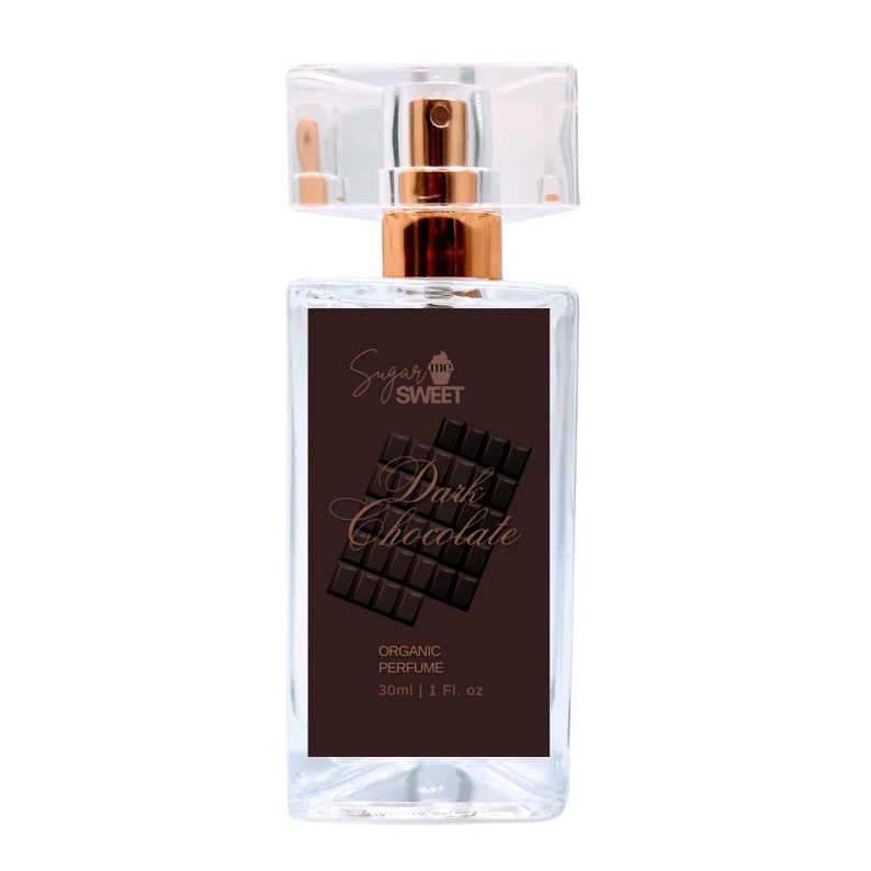 Dark Chocolate Gourmand, Dessert Organic, Natural Perfume Oil image 2