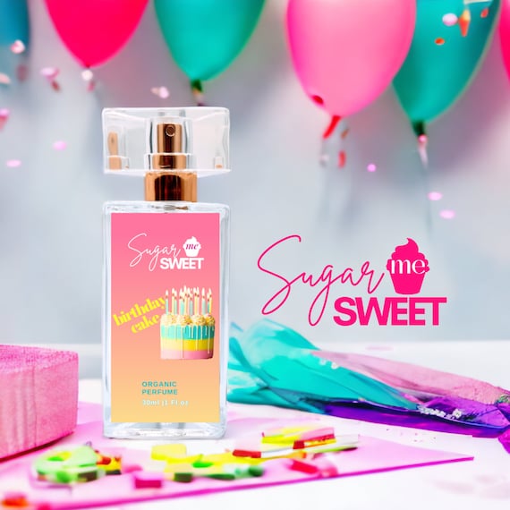 Birthday Cake Perfume Gourmand Dessert Organic Perfume Oil Etsy