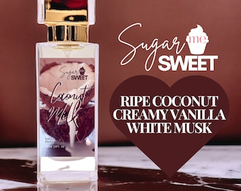 Coconut Milk Perfume | Gourmand, Dessert | Organic| Perfume Oil