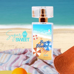 Beach Blanket Perfume | Gourmand, Dessert | Organic| Perfume Oil