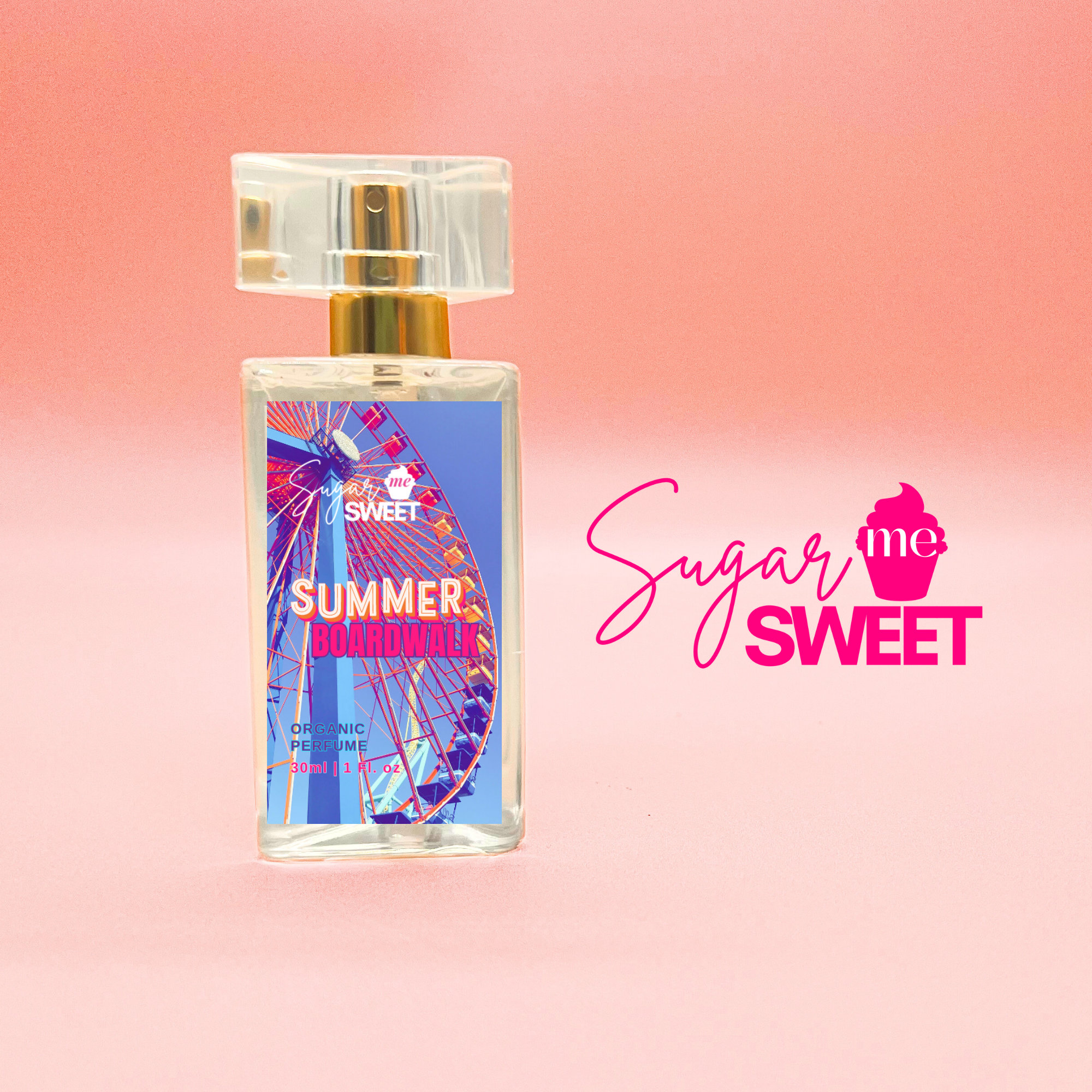 Summer Boardwalk Perfume | Gourmand, Dessert | Organic| Perfume