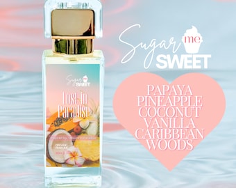 Lost In Paradise Perfume | Gourmand, Dessert | Organic| Perfume Oil