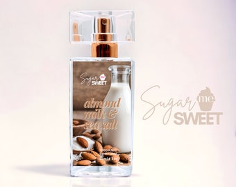 Almond Milk and Sea Salt Perfume | Gourmand, Dessert | Organic| Perfume Oil