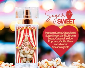 Kettle Corn Perfume | Gourmand, Dessert | Organic| Perfume Oil