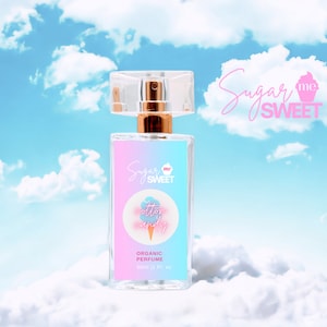 Cotton Candy Perfume | Gourmand, Dessert | Organic, Natural | Perfume Oil