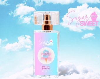 Cotton Candy Perfume | Gourmand, Dessert | Organic, Natural | Perfume Oil