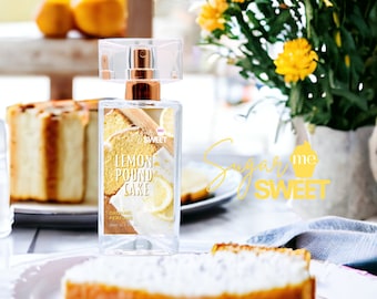 Lemon Pound Cake Perfume | Gourmand, Dessert | Organic | Perfume Oil
