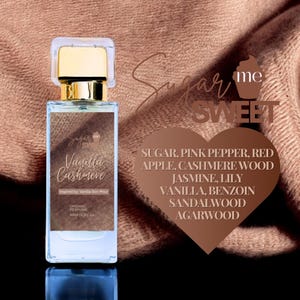 Vanilla Cashmere Perfume | Gourmand, Dessert | Organic| Perfume Oil