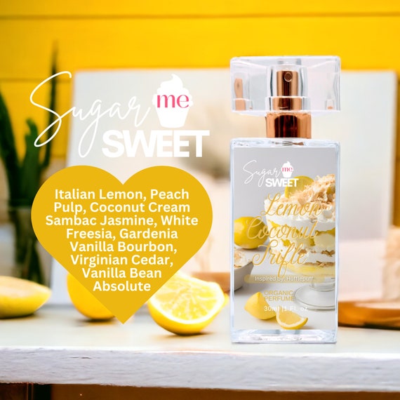 Lemon Coconut Trifle Perfume | Gourmand, Dessert | Organic