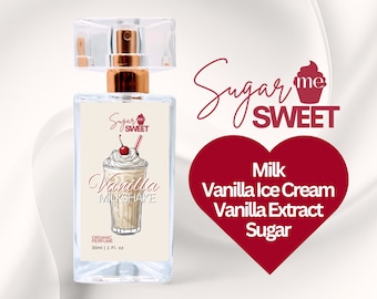 Vanilla Milkshake Perfume | Gourmand, Dessert | Organic| Perfume Oil