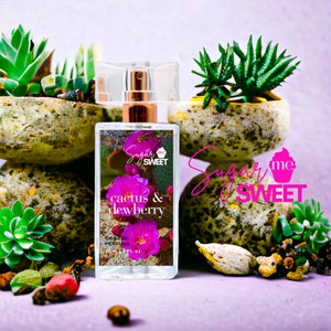 Cactus & Dewberry Perfume | Gourmand, Dessert | Organic | Perfume Oil