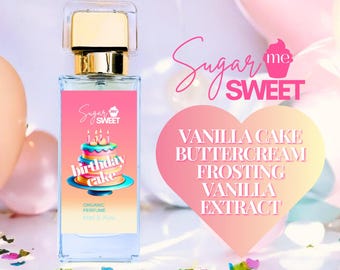 Birthday Cake Perfume | Gourmand, Dessert | Organic | Perfume Oil