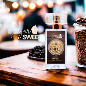 Iced Coffee Perfume | Gourmand, Dessert | Organic | Perfume Oil