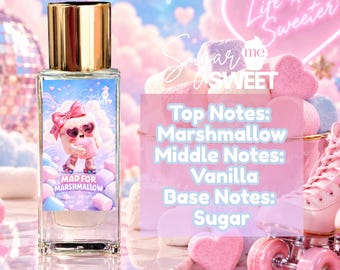 Mad For Marshmallow  -  Perfume | Perfume Oil | Gourmand| Dessert | Organic