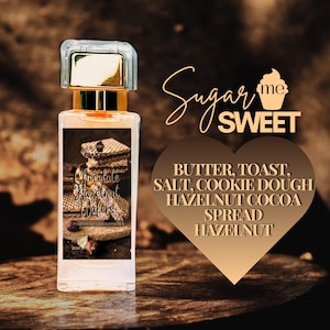 Chocolate Hazelnut Wafers Perfume | Gourmand, Dessert | Organic| Perfume Oil