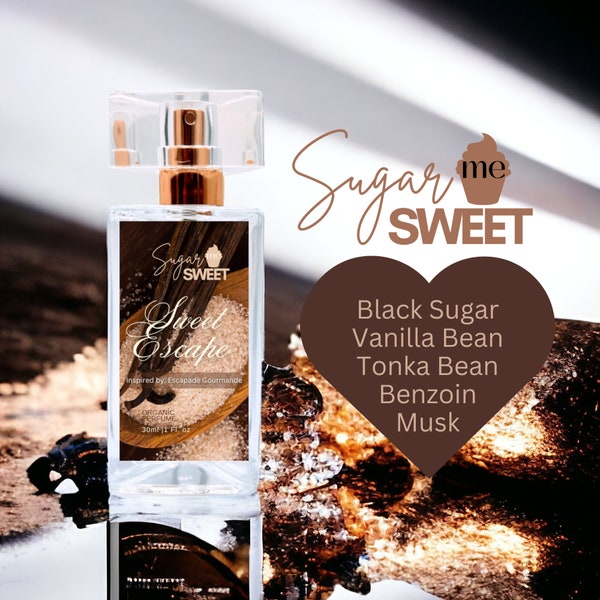 Sweet Escape Perfume | Gourmand, Dessert | Organic| Perfume Oil