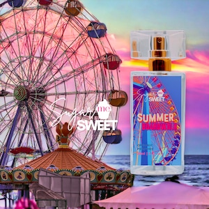 Summer Boardwalk Perfume | Gourmand, Dessert | Organic| Perfume Oil