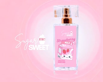 Strawberry Milk Perfume | Gourmand, Dessert | Organic | Perfume Oil