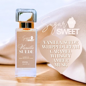 Vanilla Suede Perfume | Gourmand, Dessert | Organic| Perfume Oil