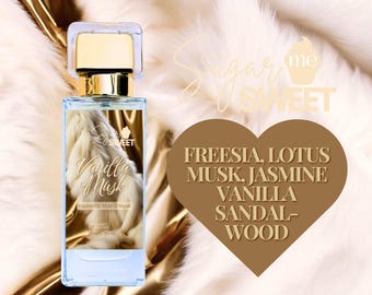 Vanilla Musk Perfume | Gourmand, Dessert | Organic| Perfume Oil