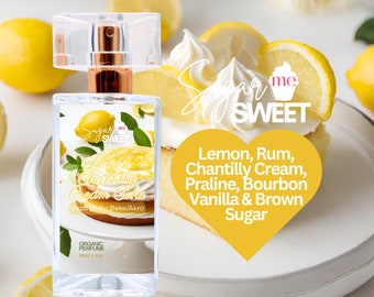 Lemon Chantilly Cream Cake Perfume | Gourmand, Dessert | Organic| Perfume Oil