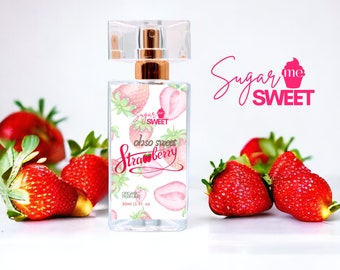 Oh So Sweet Strawberry Perfume | Gourmand, Dessert | Organic| Perfume Oil