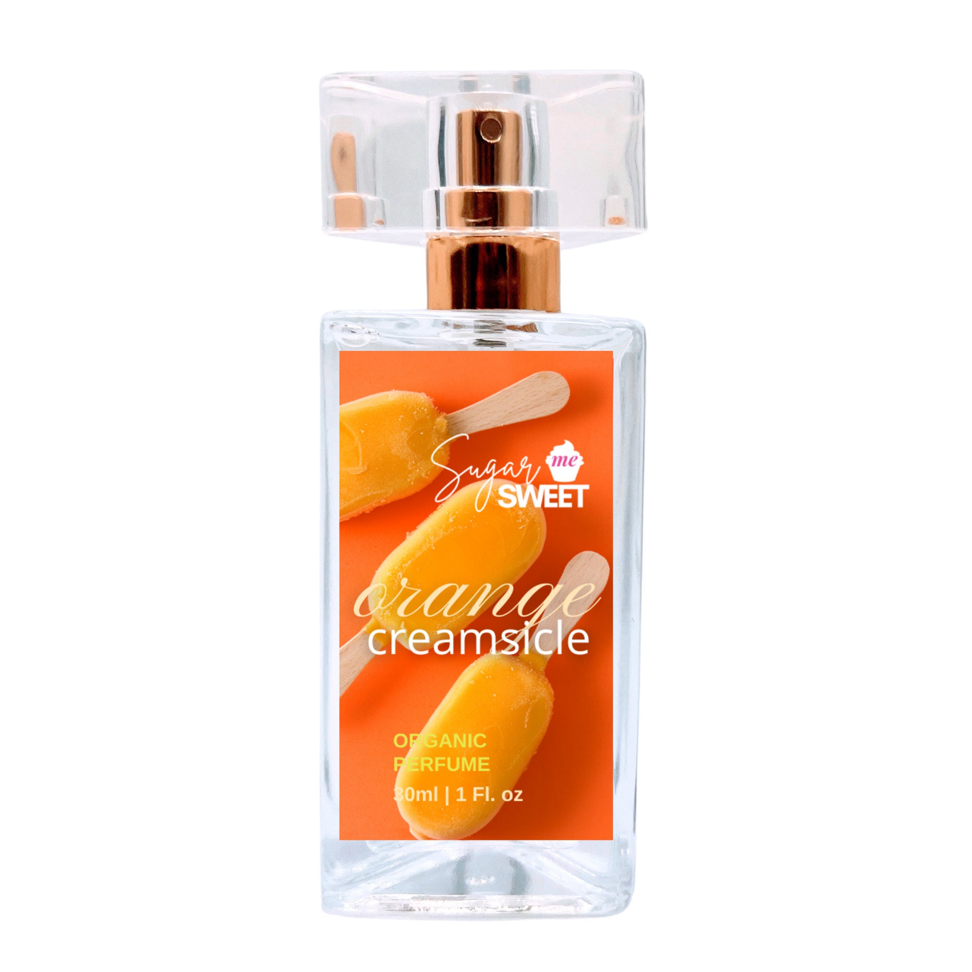 Orange Creamsicle Perfume Gourmand Dessert Organic Natural Perfume Oil