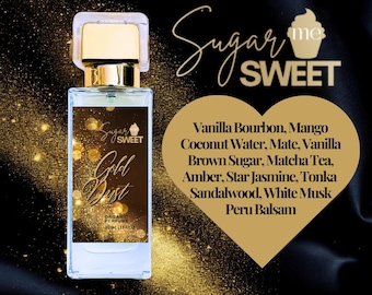 Gold Dust Perfume | Gourmand, Dessert | Organic| Perfume Oil