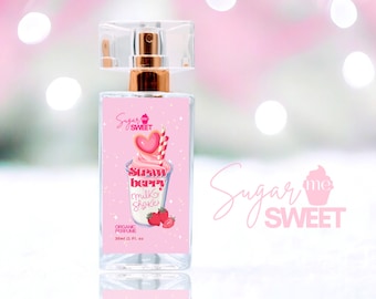 Strawberry Milkshake Perfume | Gourmand, Dessert | Organic| Perfume Oil