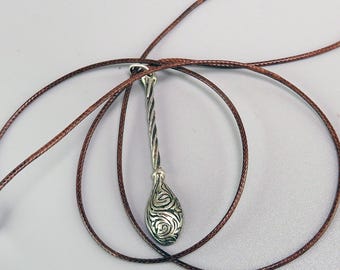 Tiny Silver Spoon | Pendant or Charm for Bag or Bracelet